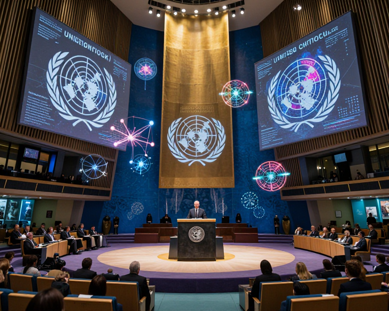 Trump UN Speech Concept