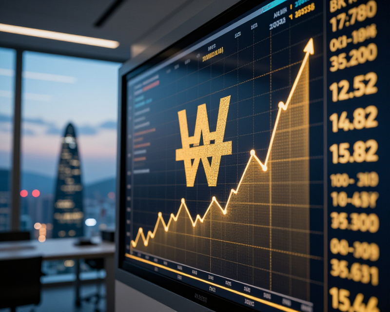 Symbolic Korean Economic Growth and Interest Rate Concept
