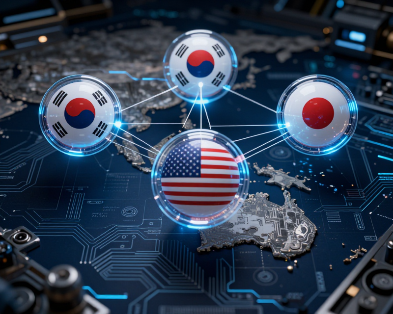 Symbolic Trilateral Cooperation