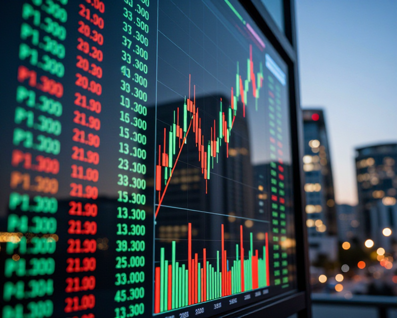 Stock Market Digital Display