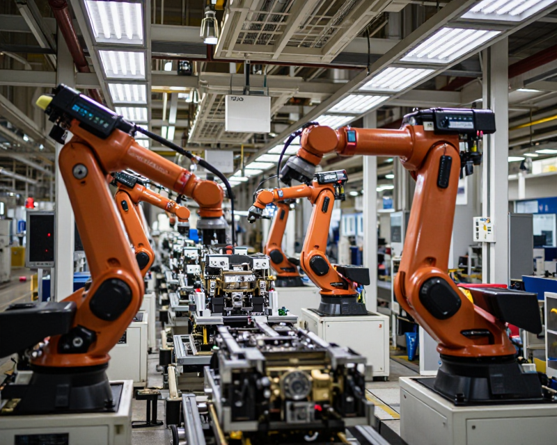 Modern Automotive Assembly Line