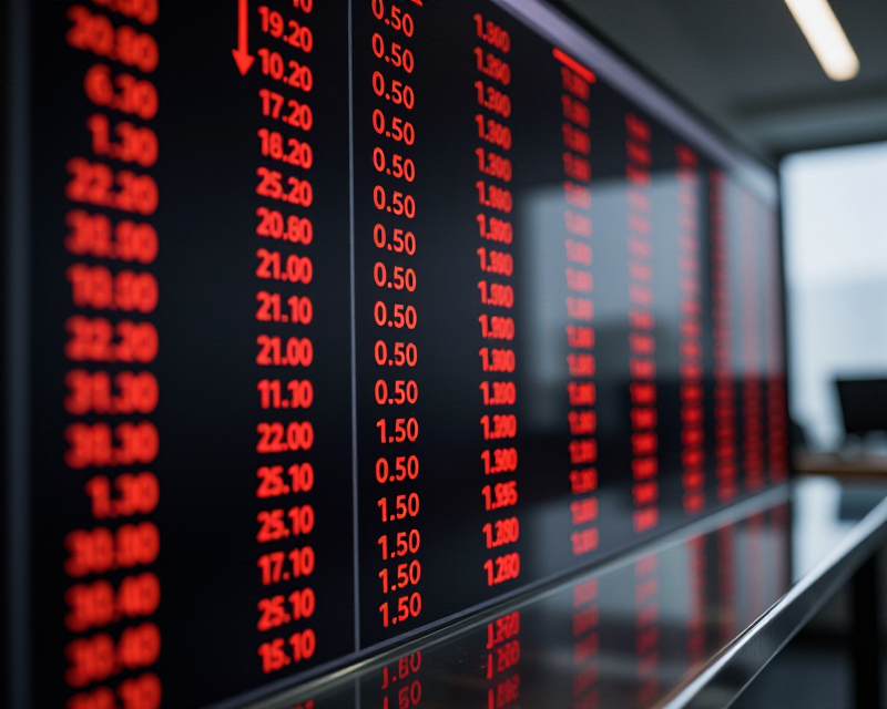 Stock Market Decline Visual
