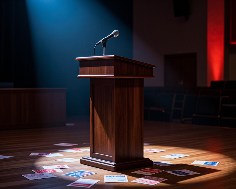 Political Campaign Stage
