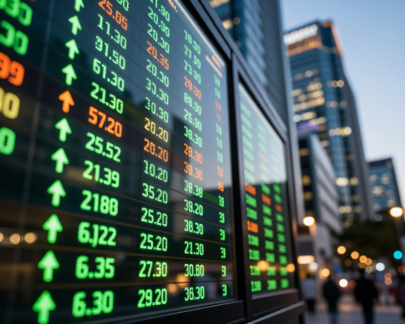 Rising KOSDAQ Market Trend