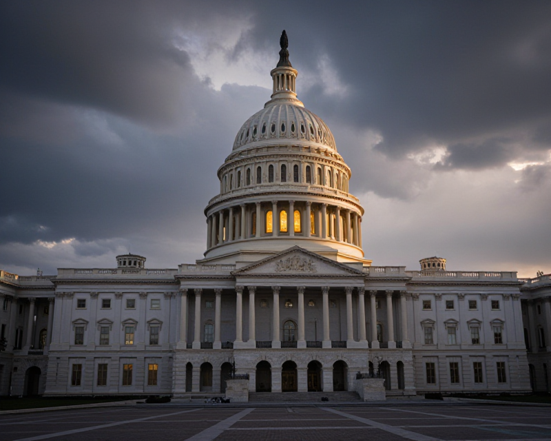 US Capitol at Twilight