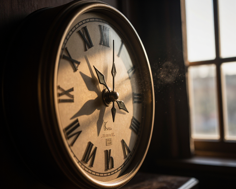 Cinematic Clock Transition