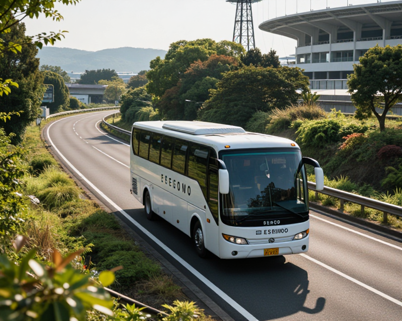 Asian Games Football Team Bus