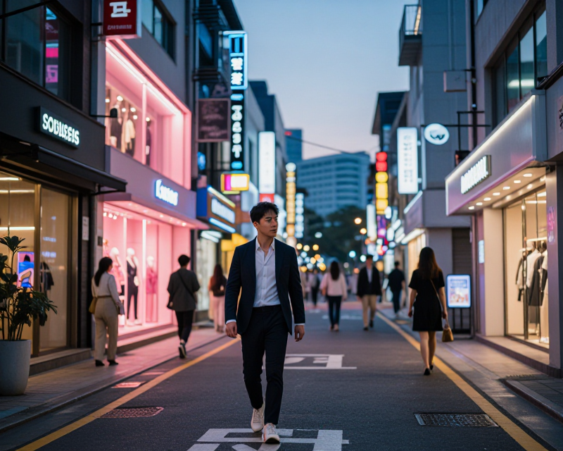 Trendy Seongsu Street Vibe